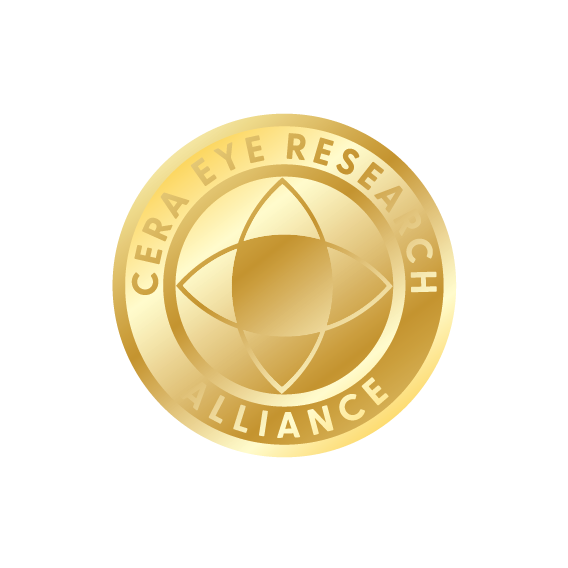 CERA Eye Research Alliance Gold Logo